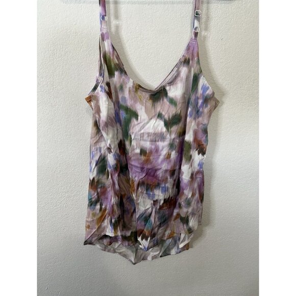 Torrid Ava Ikat Floral Sleeveless Stitchall Cami Tank Top Size Large (0) - Picture 4 of 8